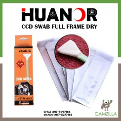 HUANOR 6 PCS 24mm Full Frame Dry Sensor Cleaner CMOS CCD SWAB for Canon Nikon Sony DSLR
